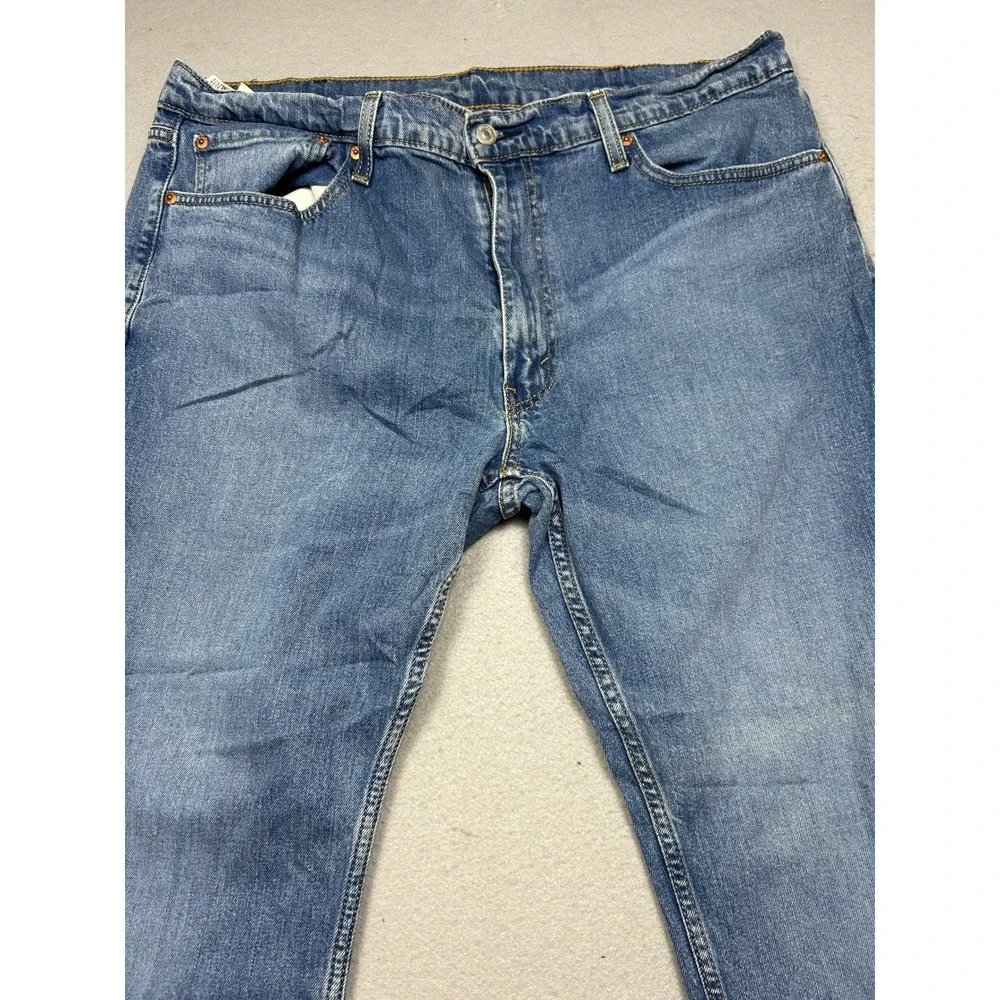 Levi's 559 Relaxed Straight Denim Jeans Blue W38 L30 Mens